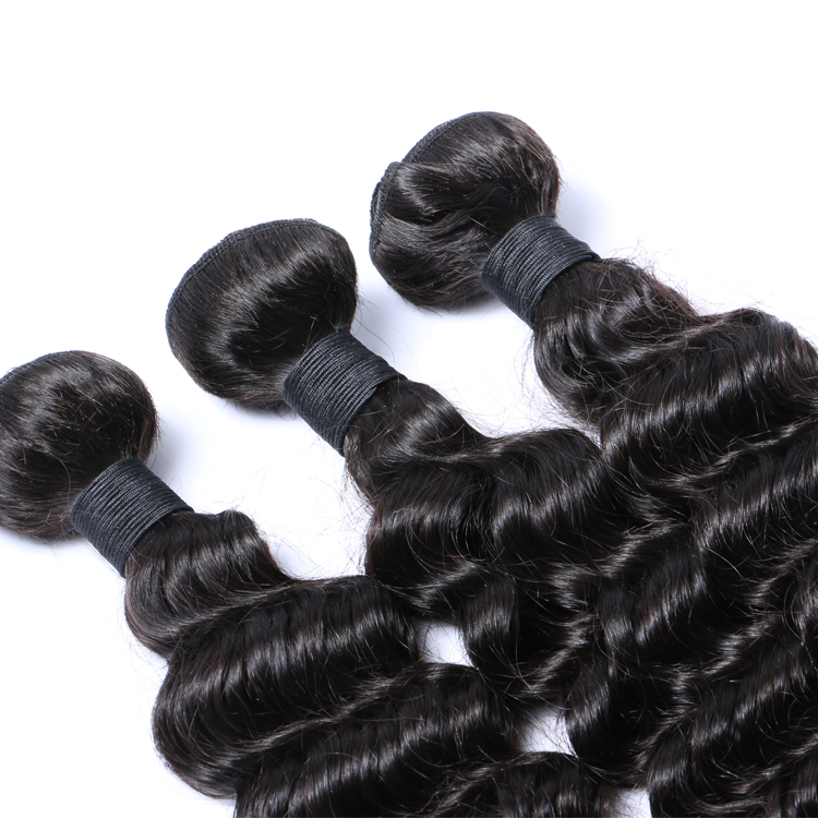 Original Virgin Healthy Human Hair Weave Malaysian Curly Weave Cost-effective  LM128